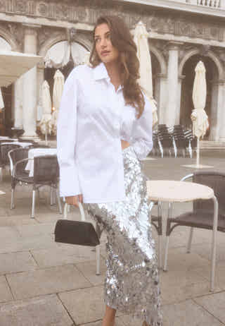 Oversized Cotton Shirt