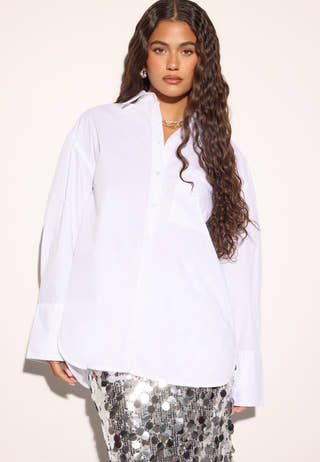 Oversized Cotton Shirt