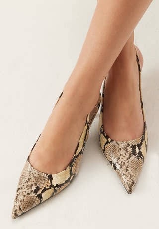 Pointy Slingback