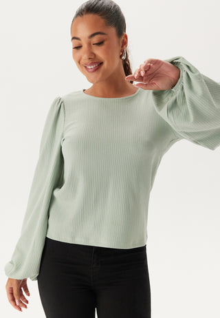 bubbleroom-puff-long-sleeve-blouse-light-green_4