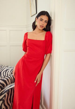 bubbleroom-puff-sleeve-linen-blend-dress_2