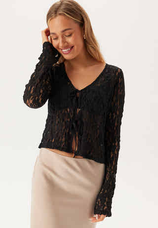 Reversible Lace Cardigan