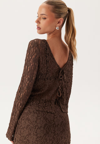 Reversible Lace Cardigan