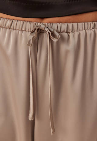 Satin Balloon Trousers
