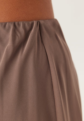 Satin Midaxi Skirt