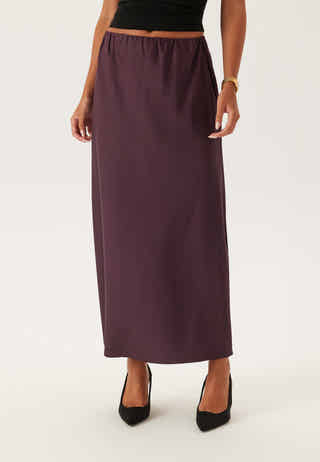 Satin Midaxi Skirt