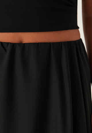 Satin Midaxi Skirt