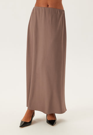 Satin Midaxi Skirt