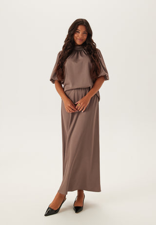 Satin Midaxi Skirt