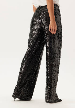 Sequin Wide Trousers