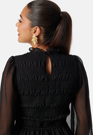 Smock L/S Dress