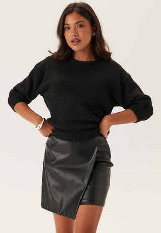 Short Sleeve Knitted Sweater