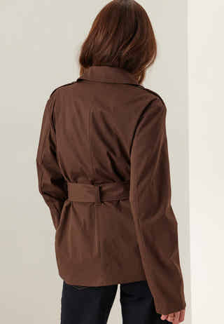 Short Trench Coat