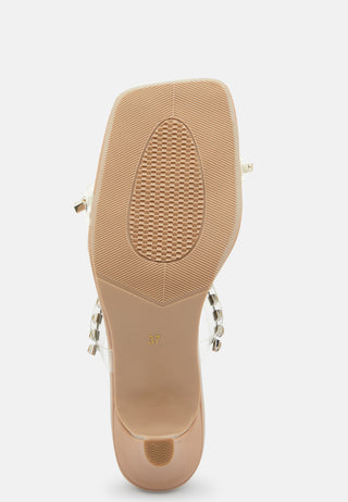 Sirena Heeled Sandal