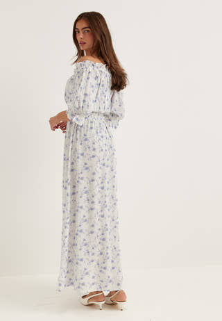 Smock Maxi Dress