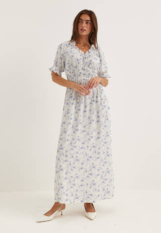 Smock Maxi Dress