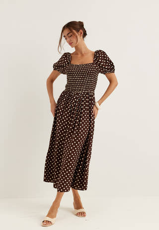 Smock Viscose Dress