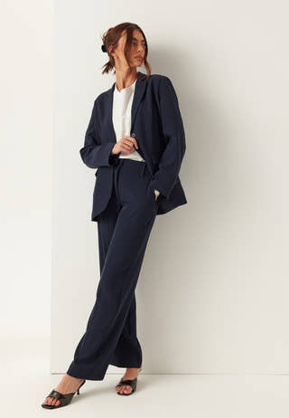 Straight Leg Trousers