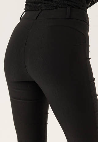 Stretchy Ankle Push-Up Trousers