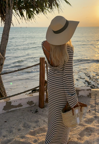 Striped Maxi Dress