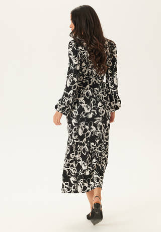 Structure Button Midi Dress