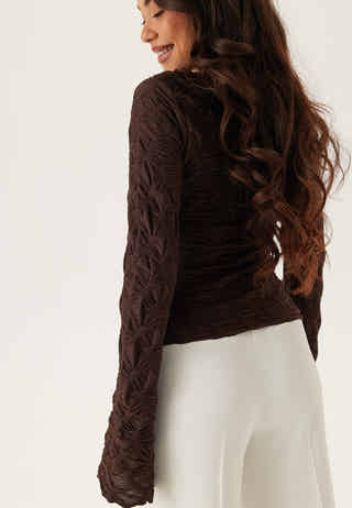 Structure Long Sleeve Top