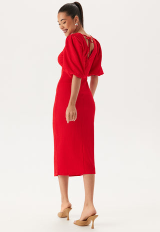 bubbleroom-structure-puff-sleeve-dress-red_1