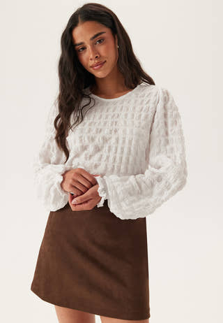 Structure Puff Sleeve Top