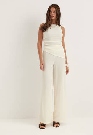 Structure Wide Trousers