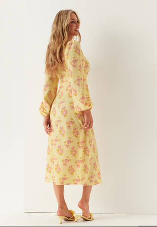 Structured Midi Dress