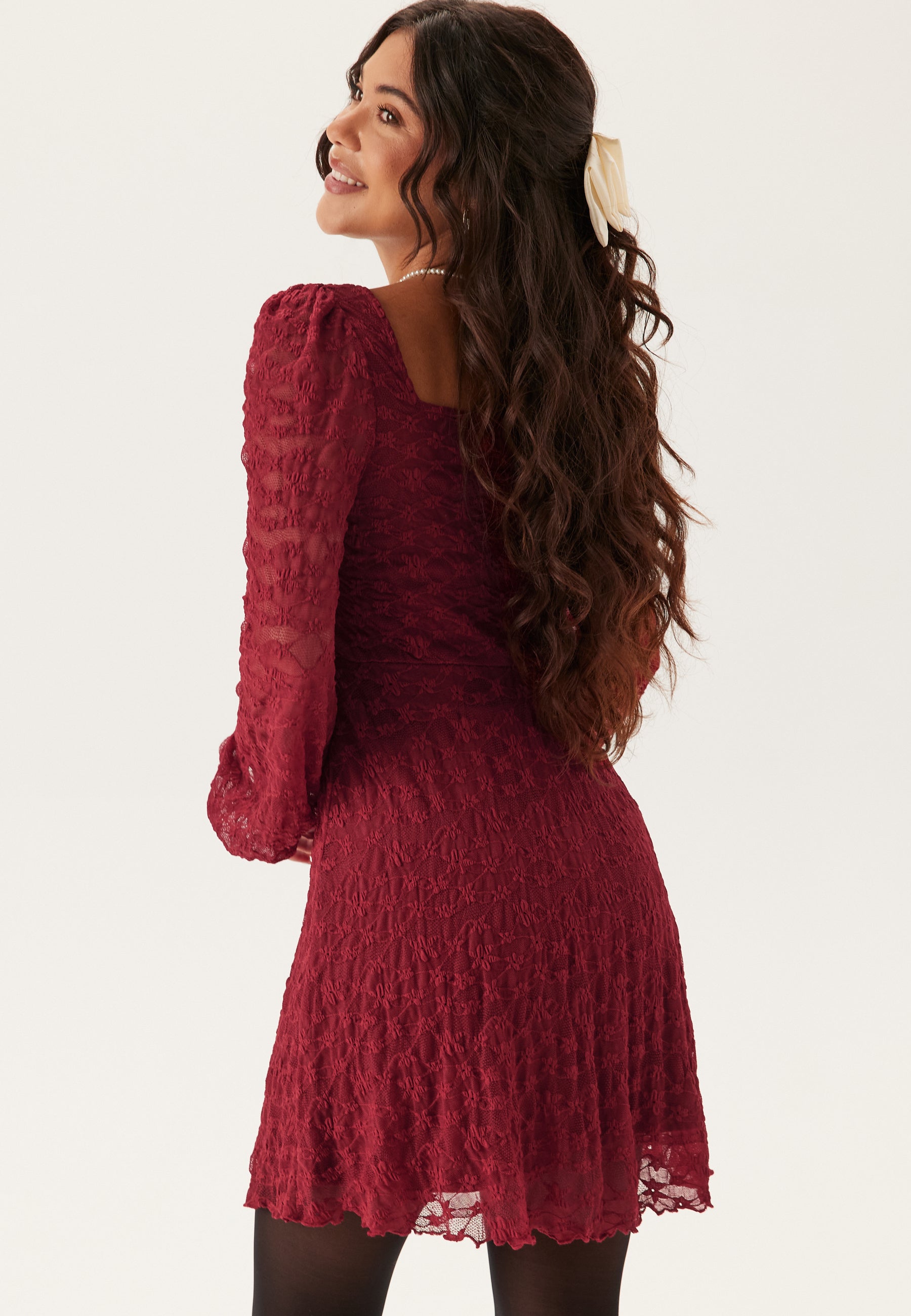 Bubbleroom Sweetheart Short Lace Dress Christmas dresses Red Bubbleroom Sweetheart Short Lace Dress Christmas dresses Red
