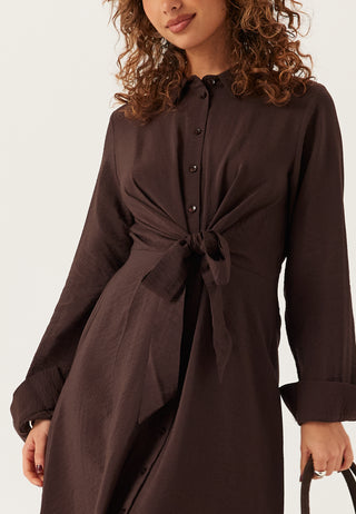Tie Detail Shirt Dress