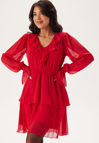 bubbleroom-v-neck-frill-ls-chiffon-dress-red_1