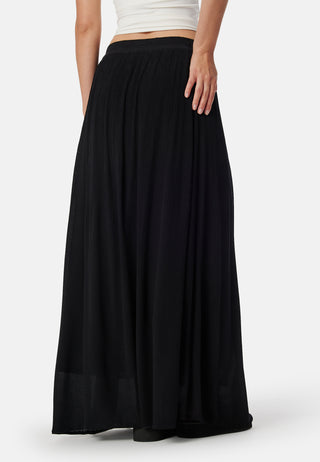 Noele Viscose Crepe Maxi Skirt