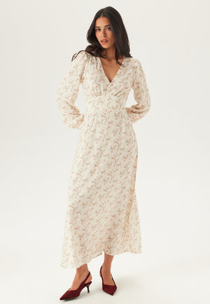 Viscose V-neck Maxi Dress