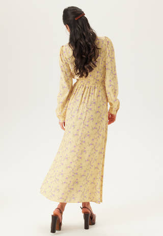 Viscose V-neck Maxi Dress