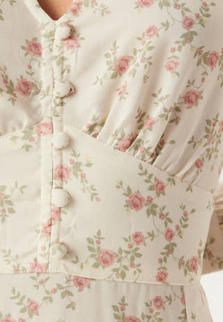 Viscose V-neck Maxi Dress