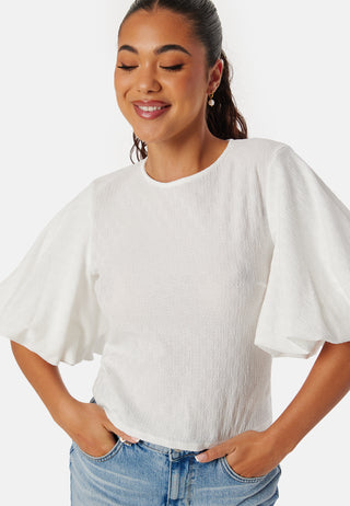 bubbleroom-volume-sleeve-blouse-white