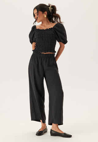 Wide Ankle Modal Trousers