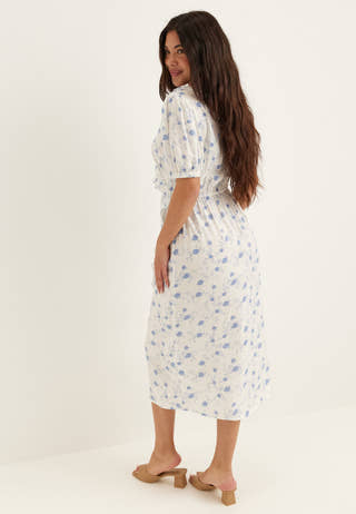 Wrap Frill Dress