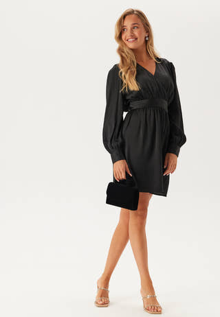 Wrap L/S Dress