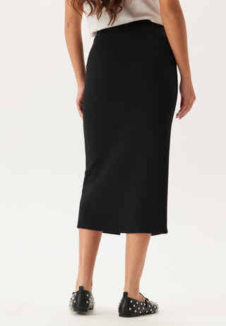 Zip Midi Skirt