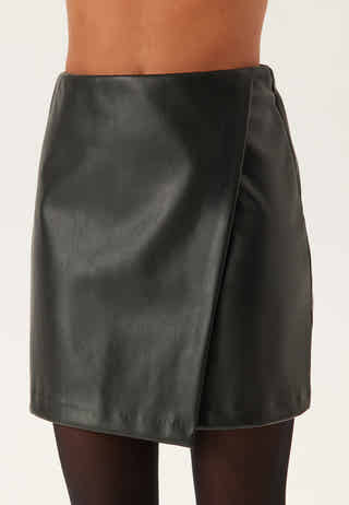 PU Mini Skirt