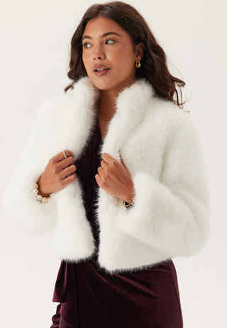 Short Faux Fur Jacket