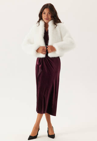 Short Faux Fur Jacket