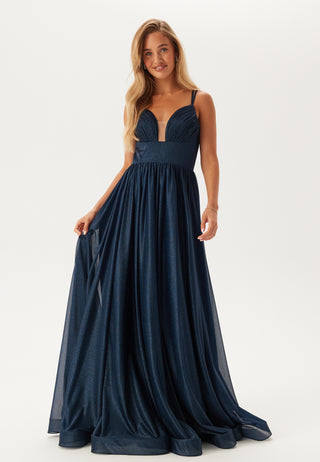 Sparkling Evening Dress With T