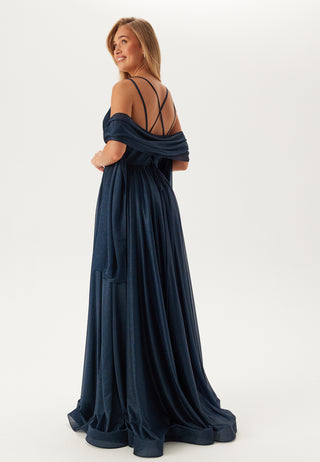 Sparkling Evening Dress With T