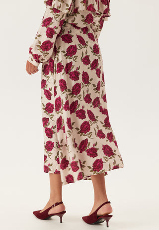 Printed Midi Skirt