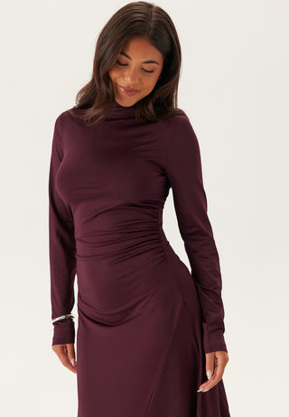 Ruched Long Dress