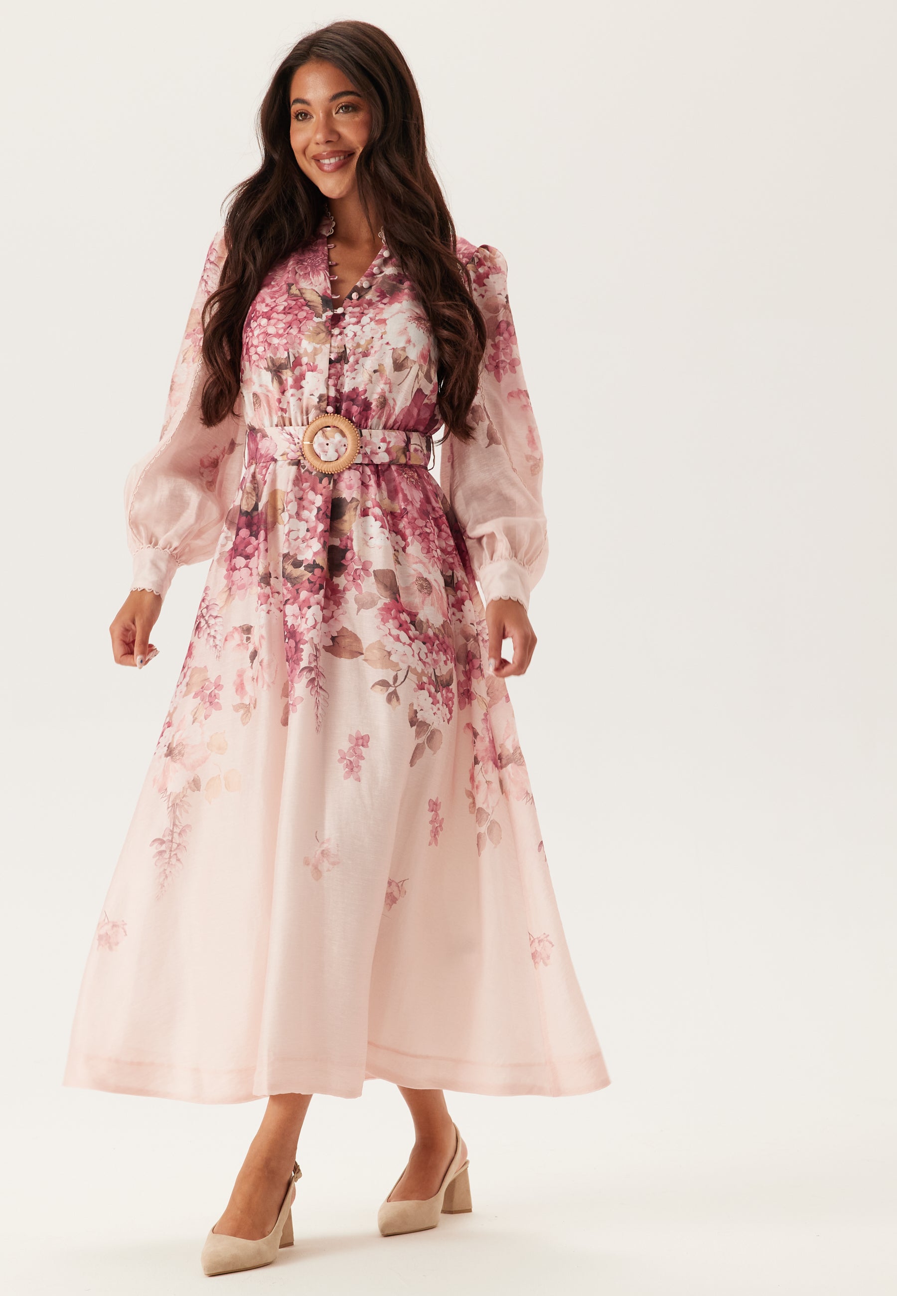 Forever new Peyton Trim Detail Midi Dress – Bubbleroom